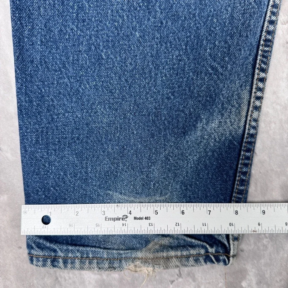 Vintage Levis 550 Jeans Mens 36x32 Blue Denim Faded Straight Fit Baggy USA 90s